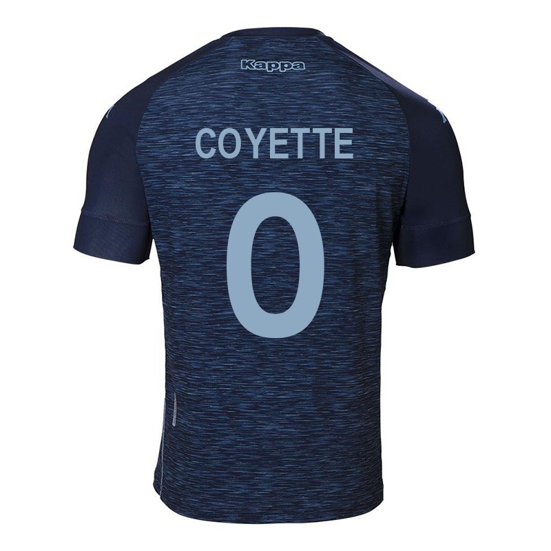Damen Mateo Coyette #0 Dunkelblau Auswärtstrikot Trikot 2021/22 T-shirt