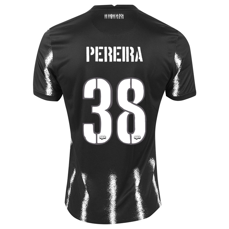Damen Gabriel Pereira #38 Schwarz Auswärtstrikot Trikot 2021/22 T-shirt