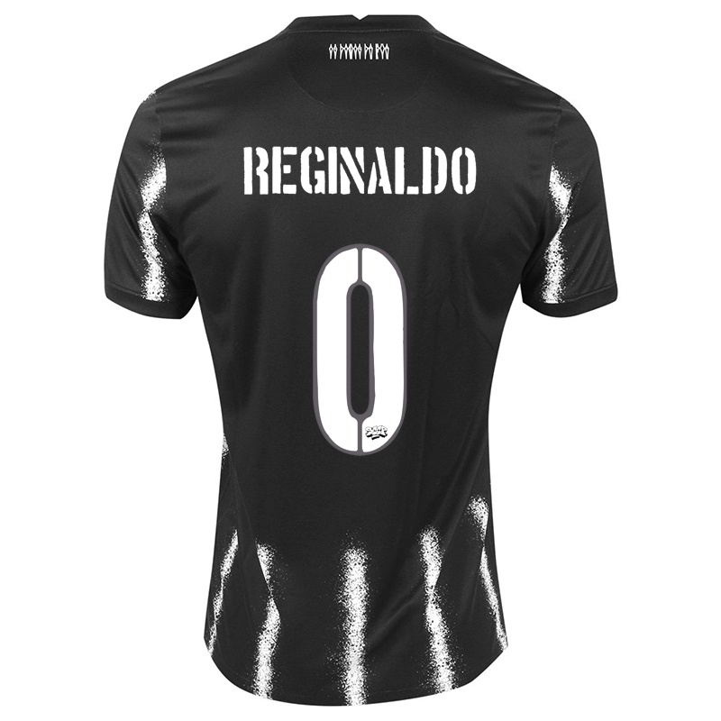 Damen Reginaldo #0 Schwarz Auswärtstrikot Trikot 2021/22 T-shirt