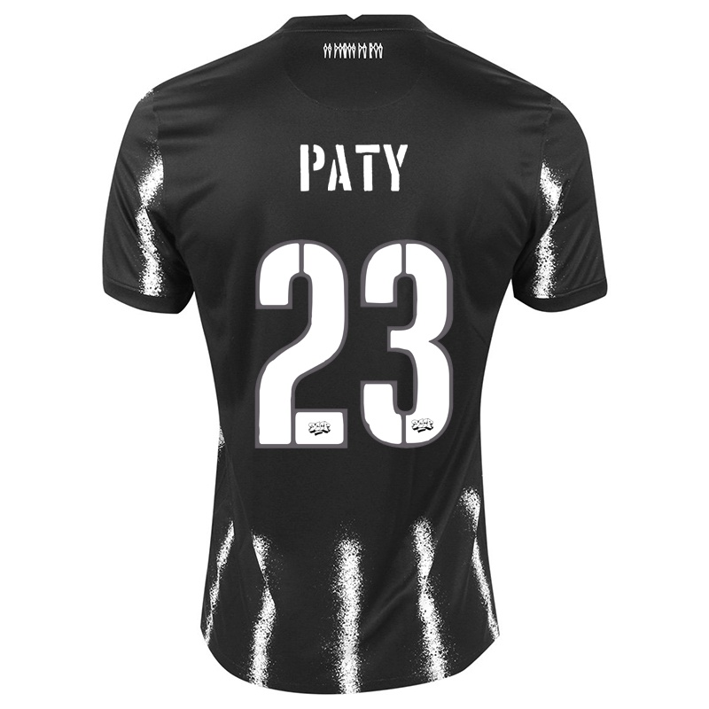 Damen Paty #23 Schwarz Auswärtstrikot Trikot 2021/22 T-shirt