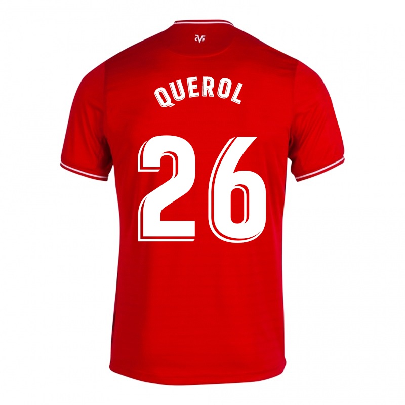 Damen Marta Querol #26 Rot Auswärtstrikot Trikot 2021/22 T-shirt