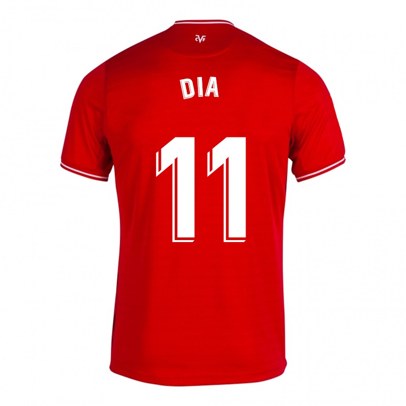 Damen Boulaye Dia #11 Rot Auswärtstrikot Trikot 2021/22 T-shirt
