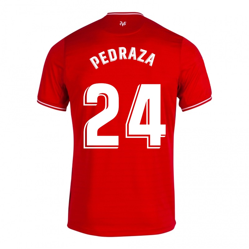 Damen Alfonso Pedraza #24 Rot Auswärtstrikot Trikot 2021/22 T-shirt