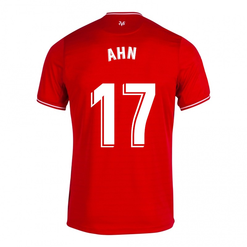 Damen June-hyuk Ahn #17 Rot Auswärtstrikot Trikot 2021/22 T-shirt