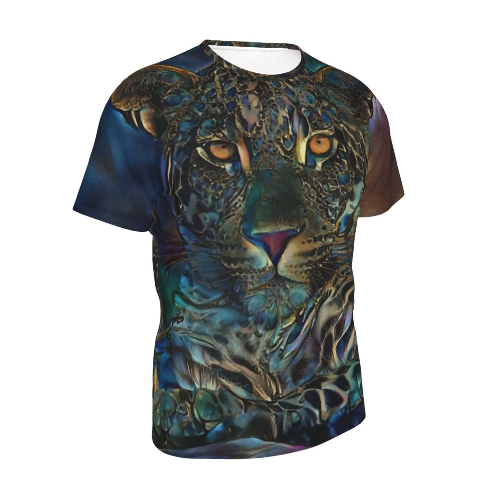 Laria Leopard Medien Mischen Elemente Klassisch T Shirt