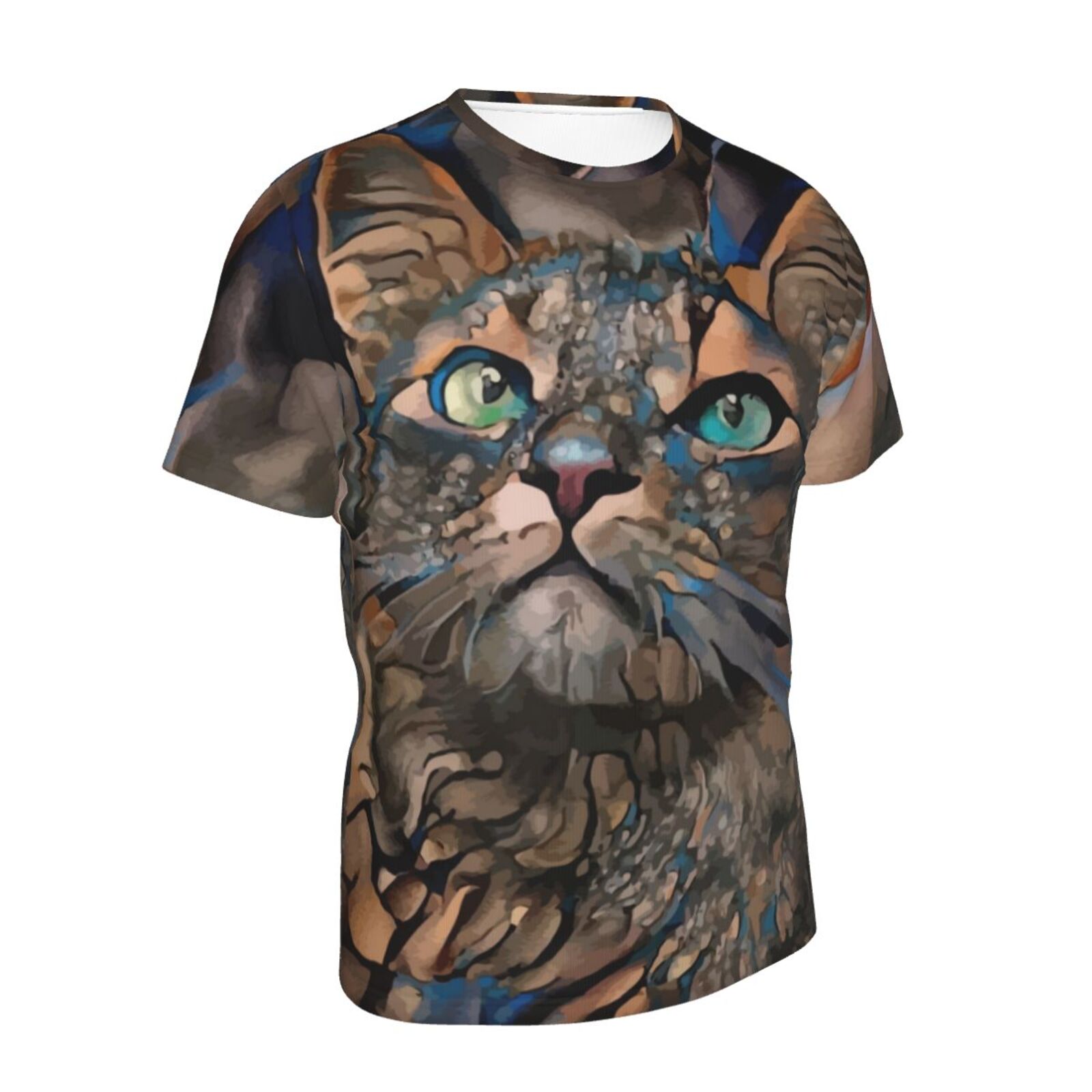 Lindo Katze Medien Mischen Elemente Klassisch T Shirt