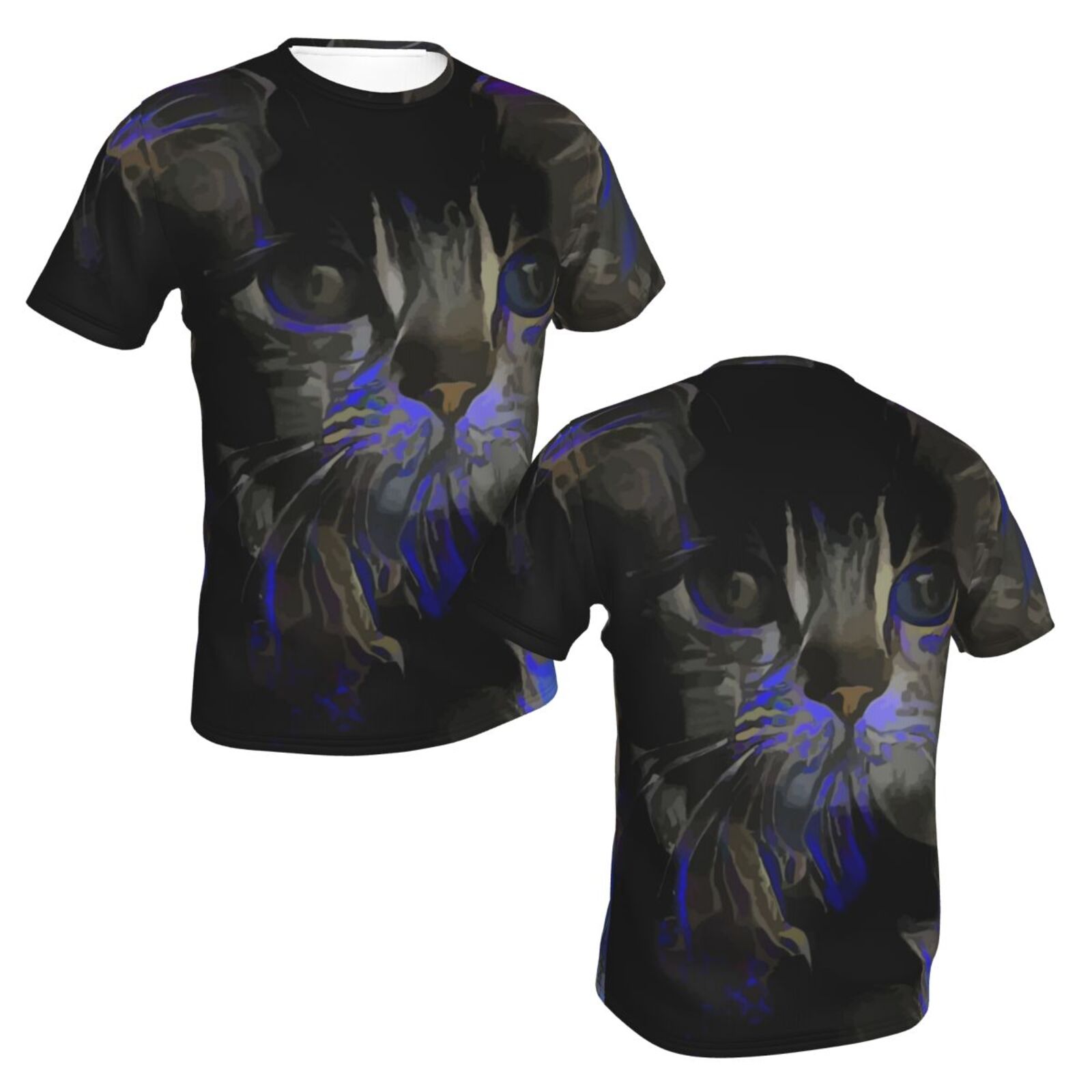 Rozane Katze Medien Mischen Elemente Klassisch T Shirt