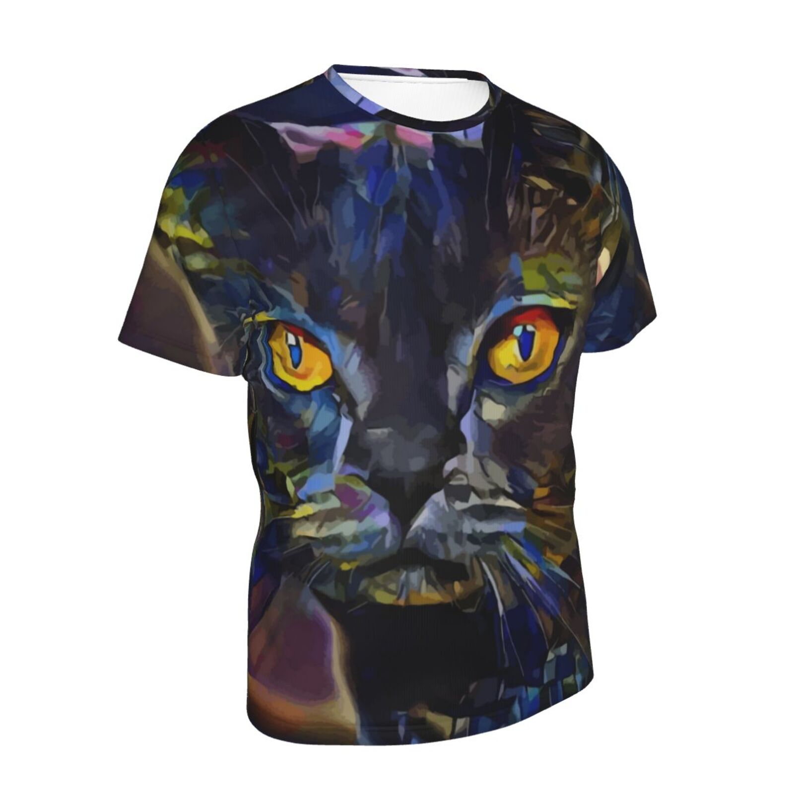 Tango Katze Medien Mischen Elemente Klassisch T Shirt