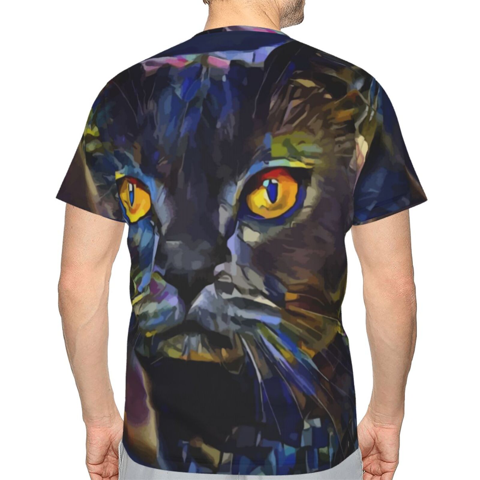 Tango Katze Medien Mischen Elemente Klassisch T Shirt