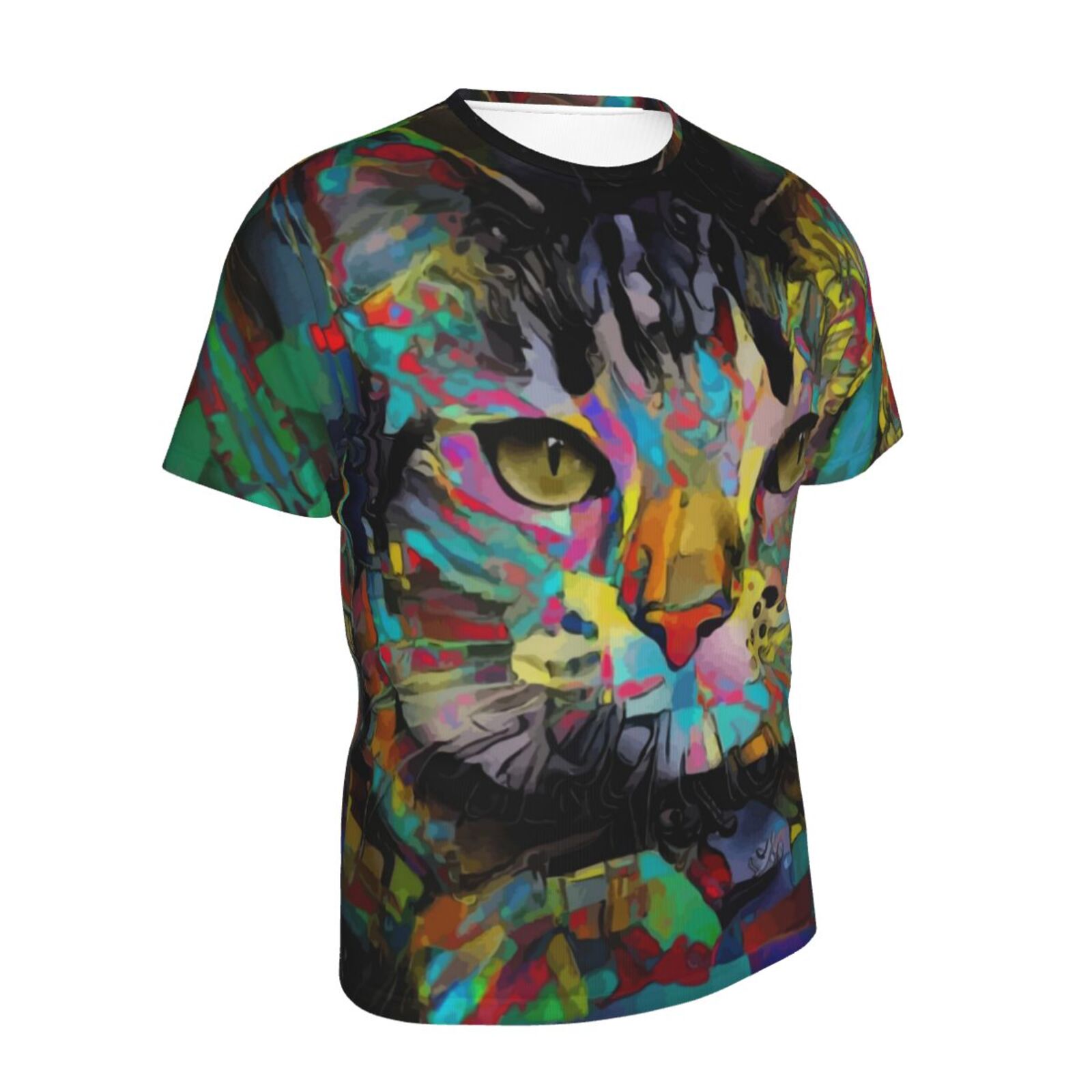 Sadhu Katze Medien Mischen Elemente Klassisch T Shirt