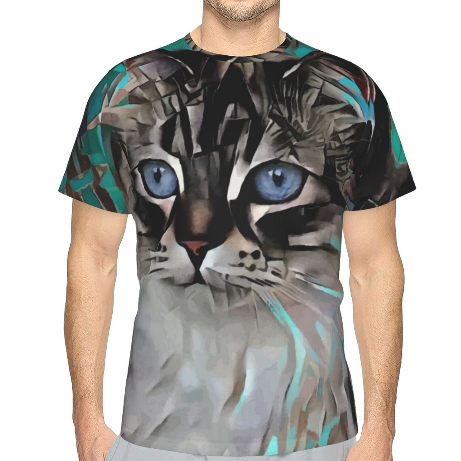 Valentina Katze Medien Mischen Elemente Klassisch T Shirt