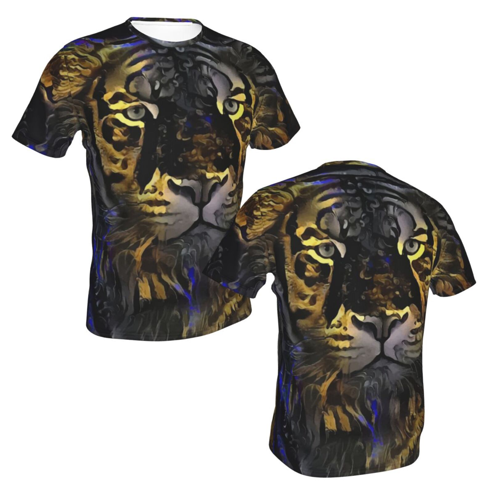 Tigermoon 2021 Medien Mischen Elemente Klassisch T Shirt