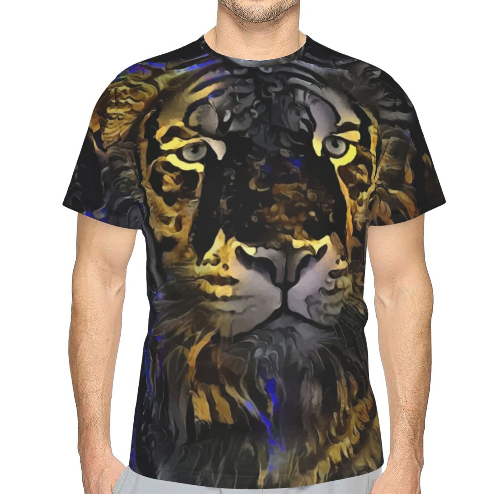 Tigermoon 2021 Medien Mischen Elemente Klassisch T Shirt