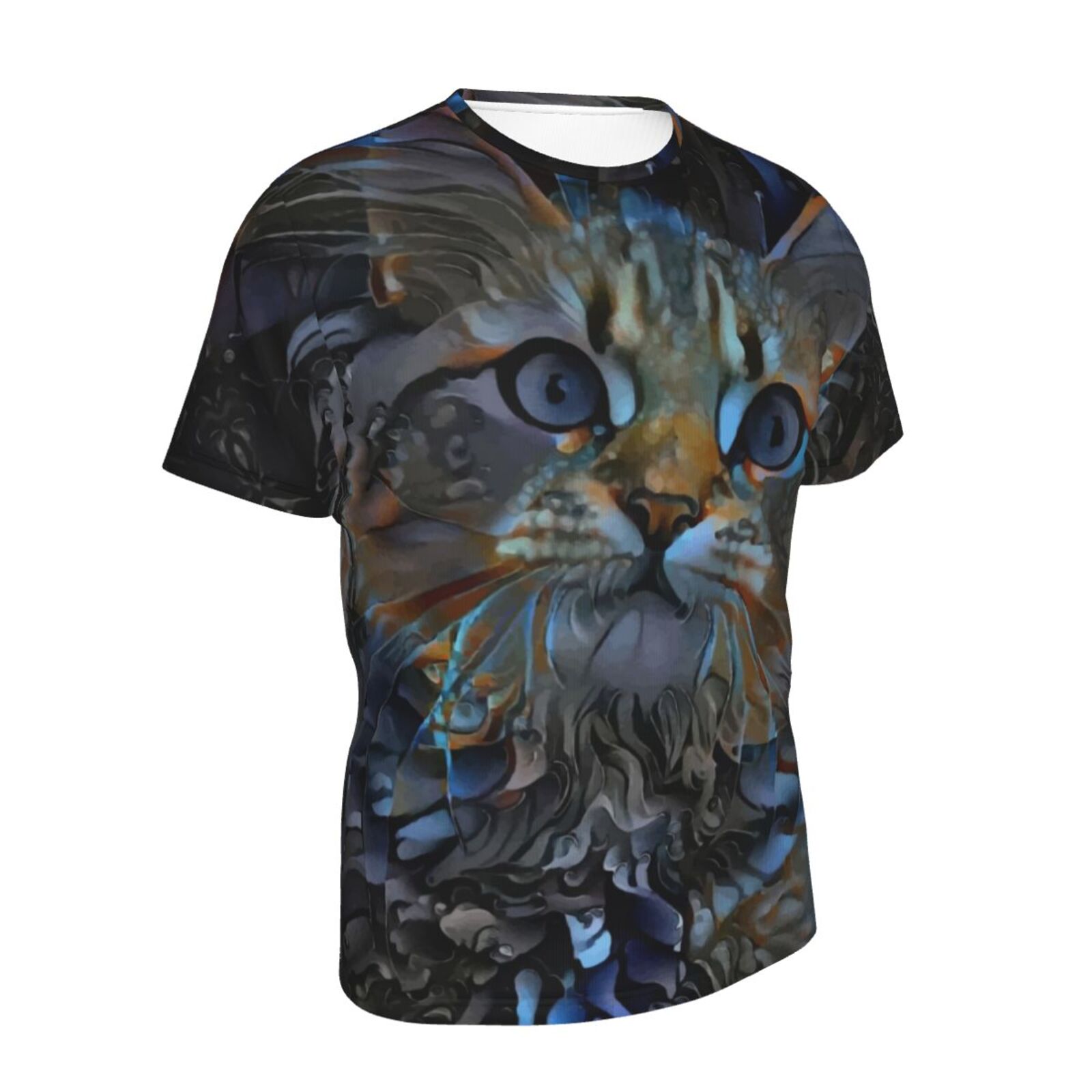 Leyris Katze Medien Mischen Elemente Klassisch T Shirt