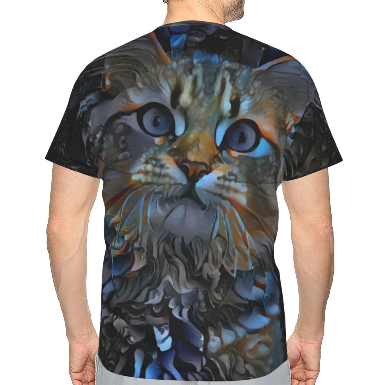 Leyris Katze Medien Mischen Elemente Klassisch T Shirt