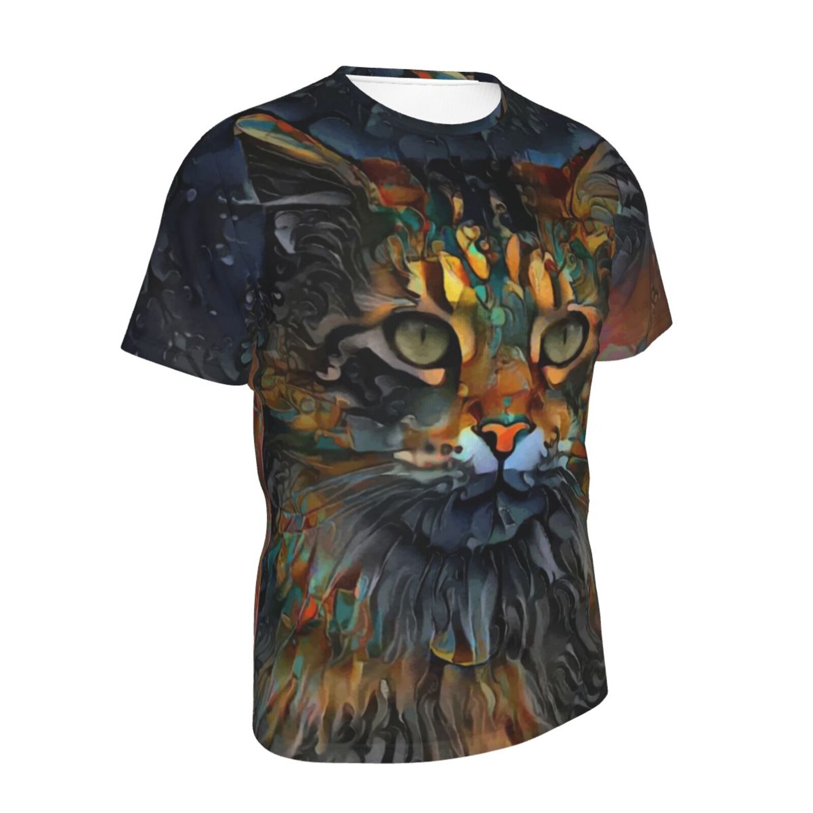 Samson Jr Katze Medien Mischen Elemente Klassisch T Shirt