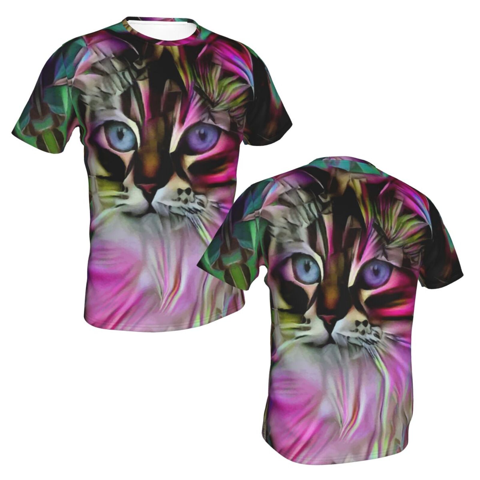 Esty Katze Medien Mischen Elemente Klassisch T Shirt