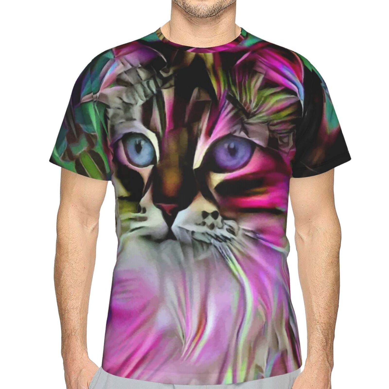 Esty Katze Medien Mischen Elemente Klassisch T Shirt