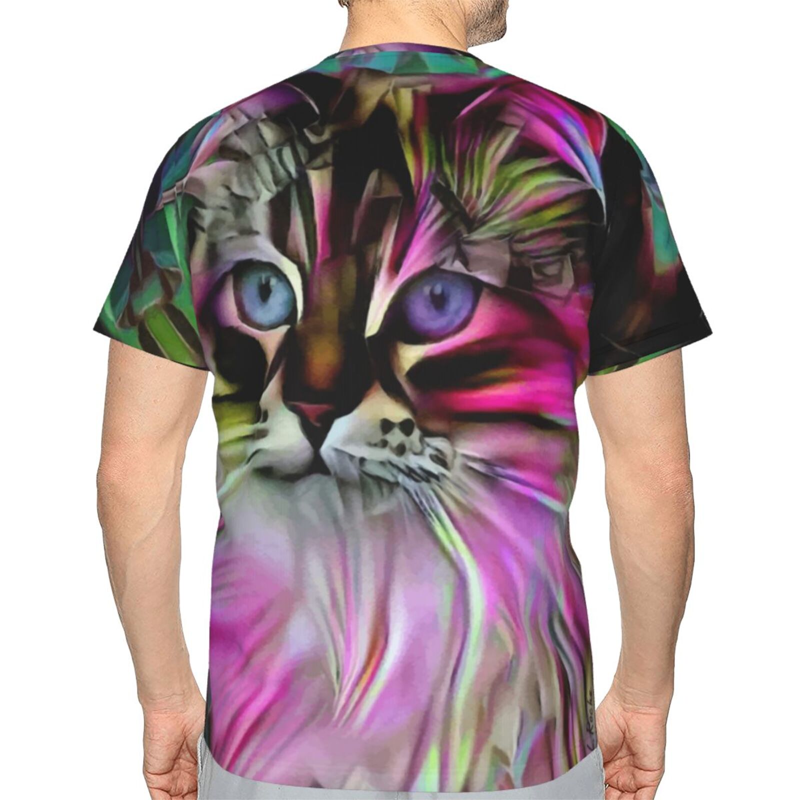 Esty Katze Medien Mischen Elemente Klassisch T Shirt