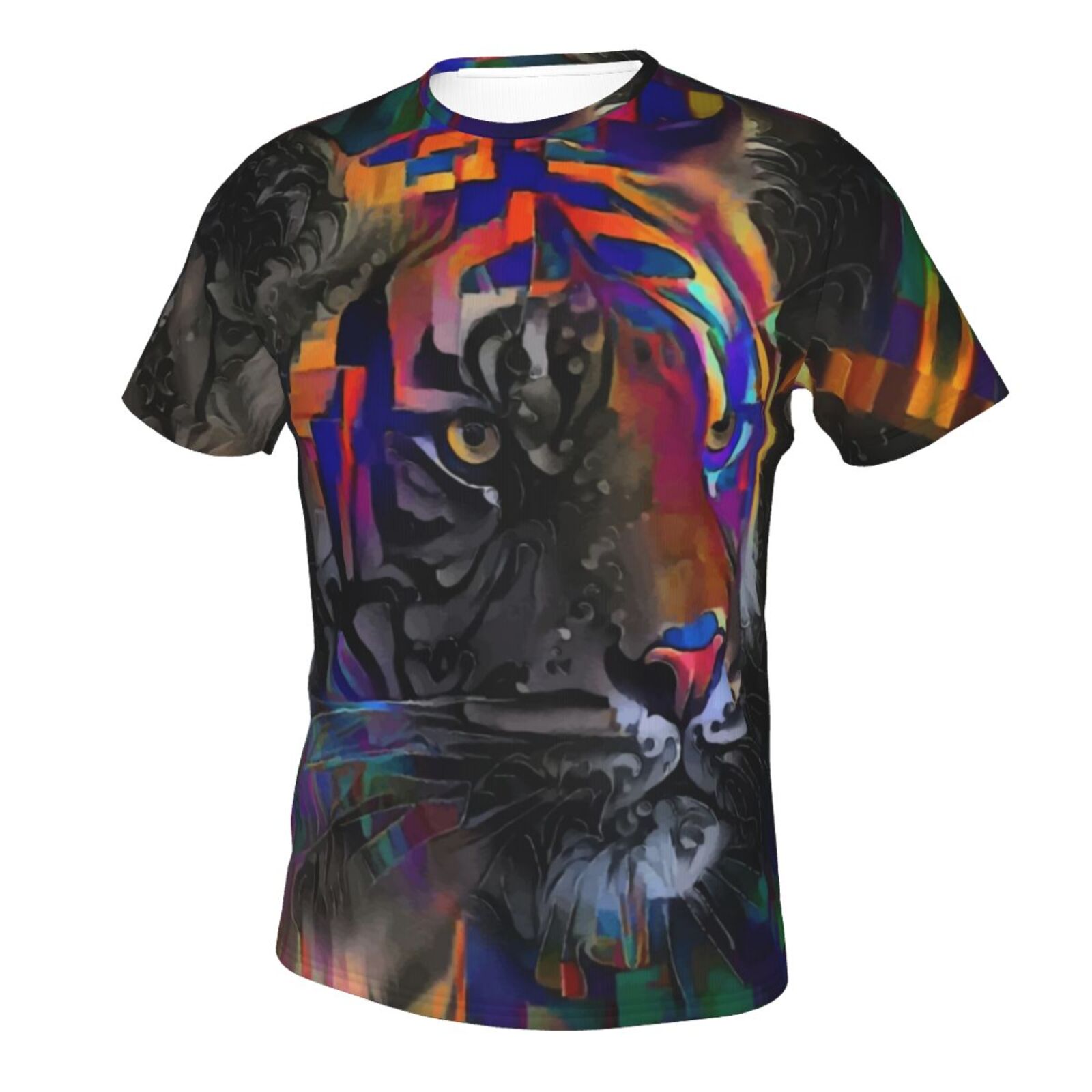 Romeo Tiger Medien Mischen Elemente Klassisch T Shirt