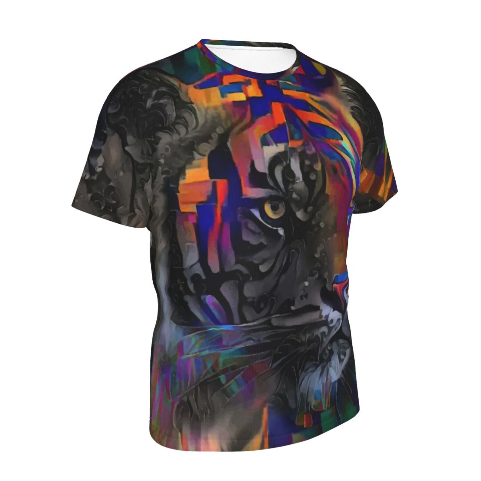 Romeo Tiger Medien Mischen Elemente Klassisch T Shirt